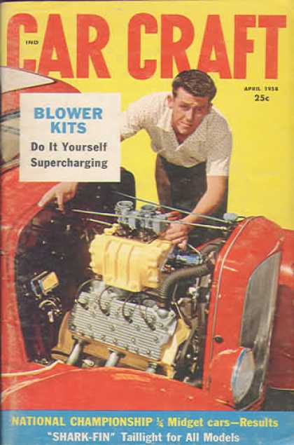 Car Craft - April 1958
