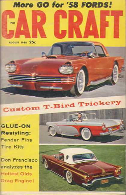 Car Craft - August 1958