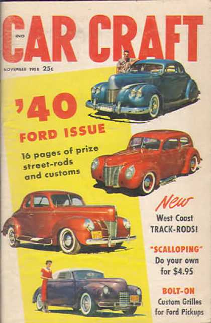 Car Craft - November 1958