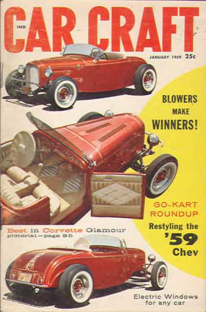 Car Craft - January 1959