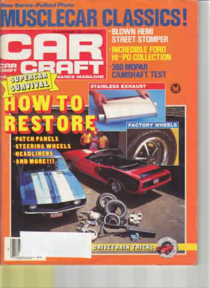 Car Craft - November 1985