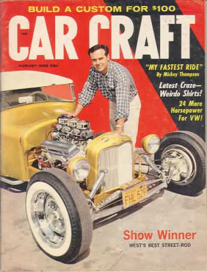 Car Craft - August 1959