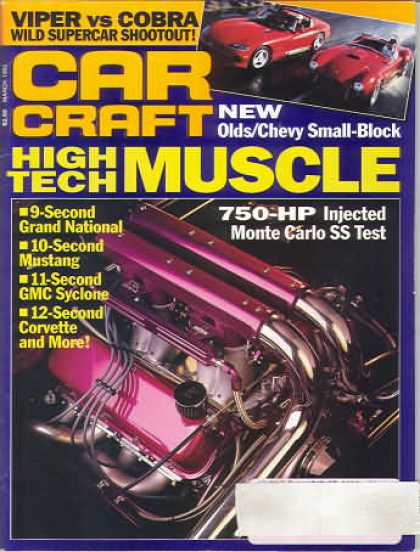 Car Craft - March 1992