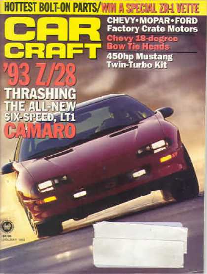 Car Craft - January 1993
