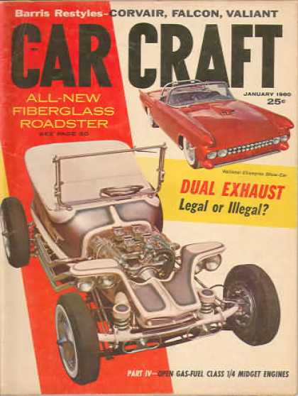 Car Craft - January 1960