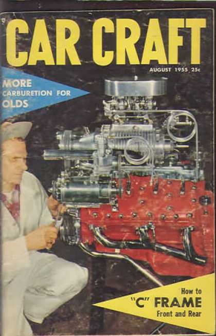 Car Craft - August 1955