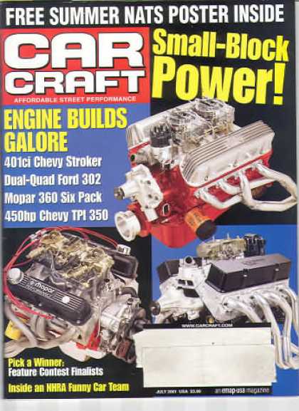 Car Craft - July 2001