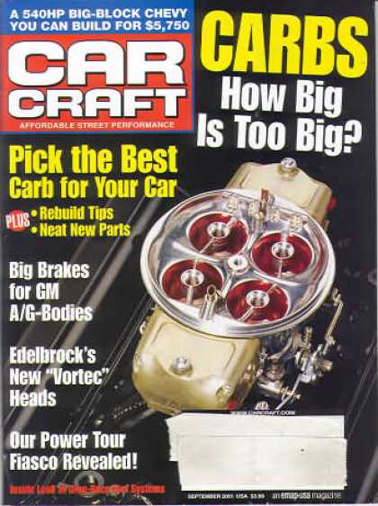 Car Craft - September 2001