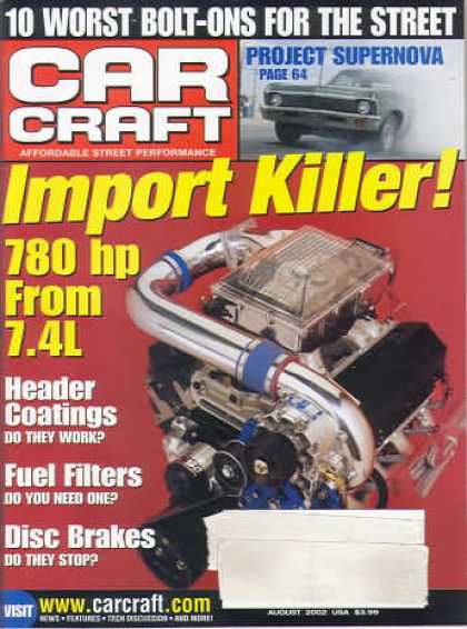 Car Craft - August 2002