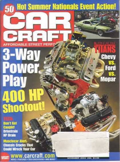 Car Craft - November 2003