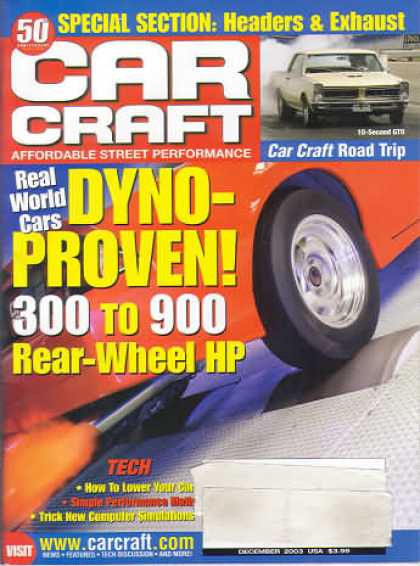 Car Craft - December 2003