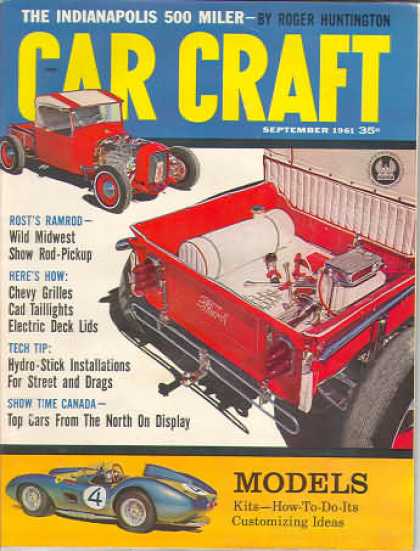 Car Craft - September 1961