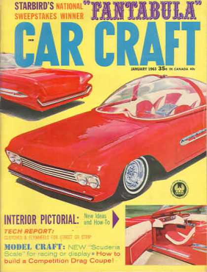 Car Craft - January 1963