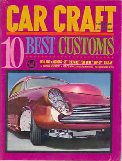 Car Craft - February 1963