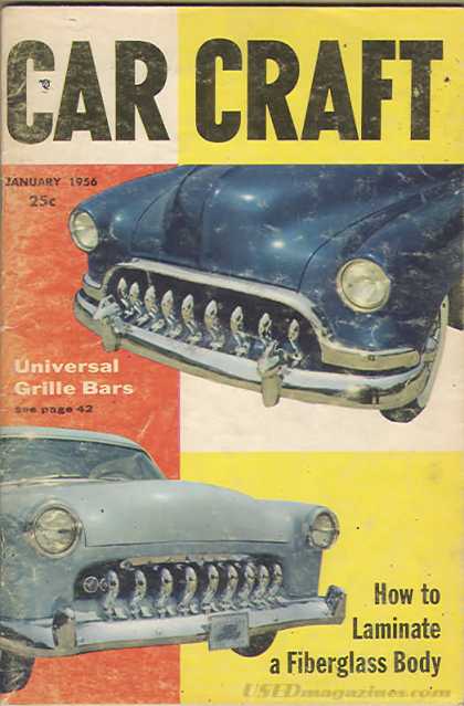 Car Craft - January 1956