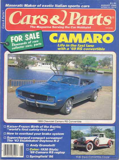 Cars & Parts - August 1986