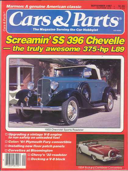 Cars & Parts - September 1987