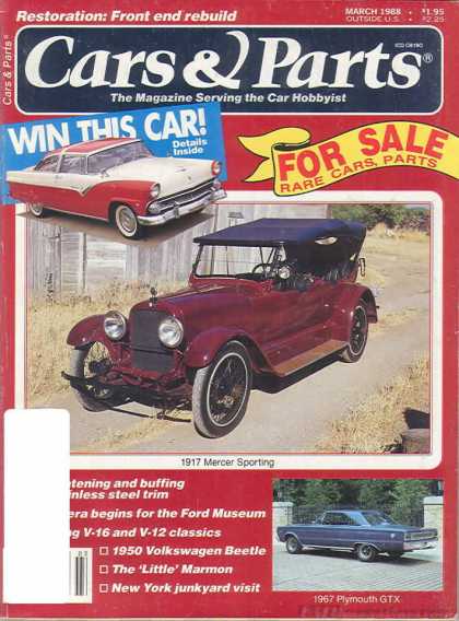 Cars & Parts - March 1988