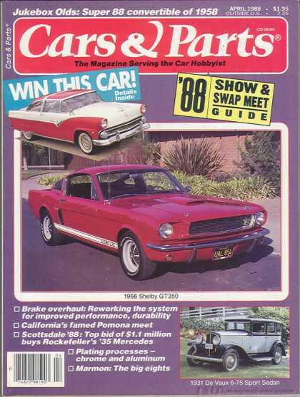 Cars & Parts - April 1988
