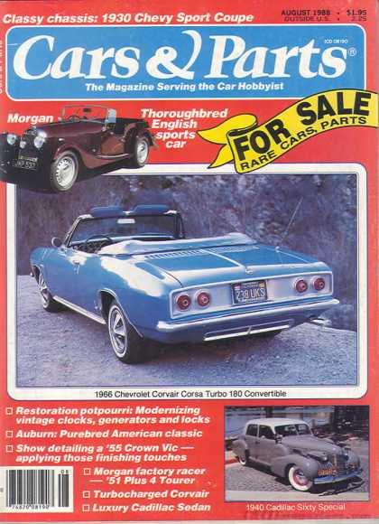 Cars & Parts - August 1988