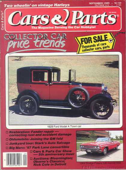 Cars & Parts - September 1989