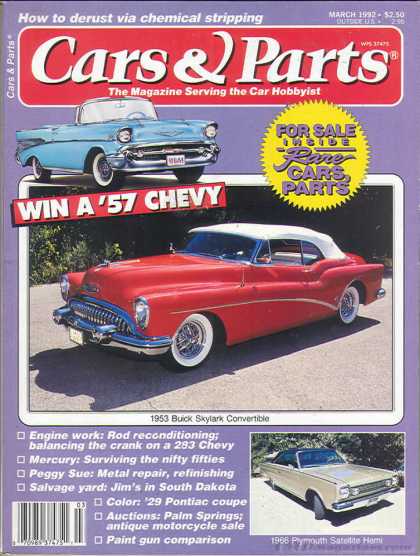 Cars & Parts - March 1992