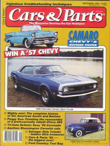 Cars & Parts - September 1992
