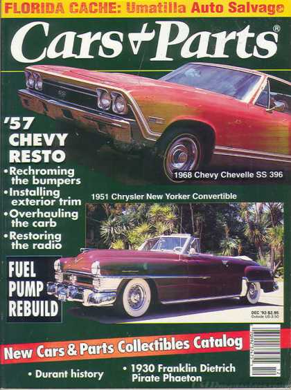 Cars & Parts - December 1992
