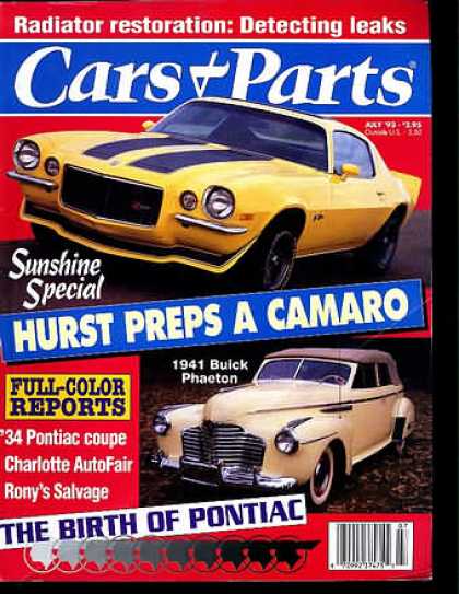 Cars & Parts - July 1993
