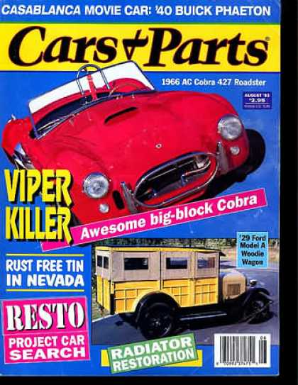 Cars & Parts - August 1993