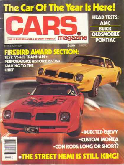 Cars - February 1976