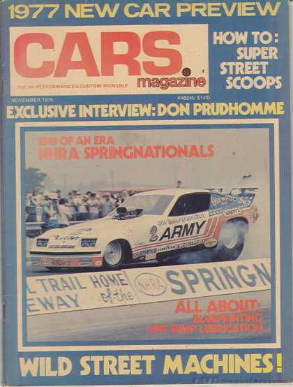 Cars - November 1976