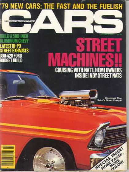 Cars - October 1978