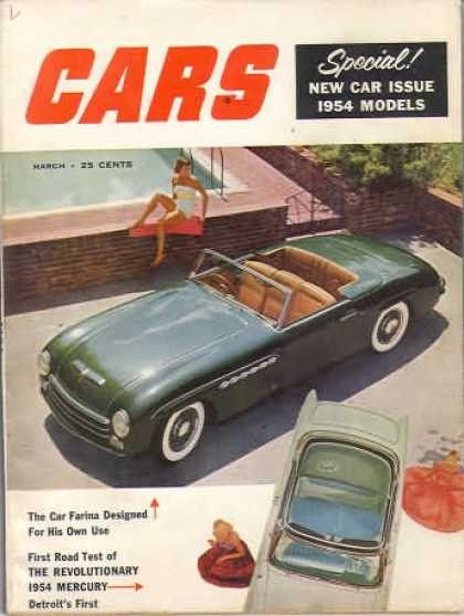 Cars - March 1954
