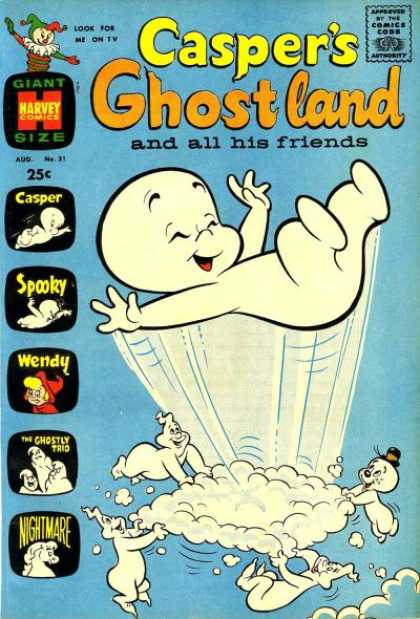 Casper's Ghostland 31 - And All His Friend - Spooky - Wendy - Nightmare - The Ghostly Trio