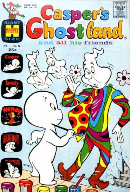 Casper's Ghostland 46 - Child - Friendly Ghost - Scary - Playful - Creative