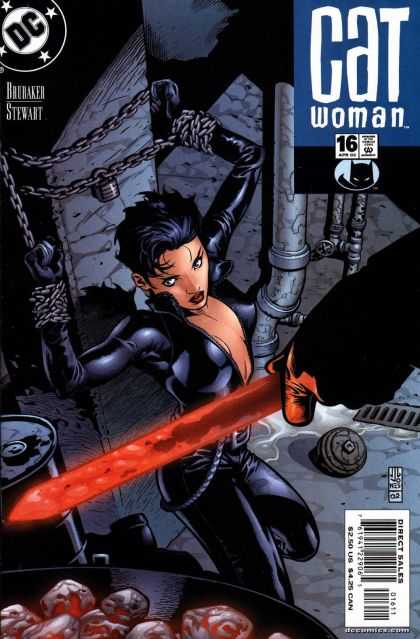 Catwoman (2001) 16 - Cat Woman In Chains - The Underground Battle - Sword Of Fire - Hot Coals - Playing With Fire