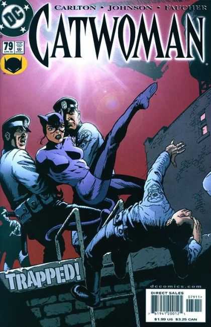 Catwoman 79 - Batman - Police - Attack - Dc - Trapped - Adam Hughes