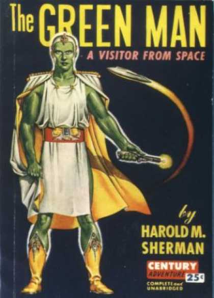Century Books - The Green Man: A Visitor From Space - Harold M. Sherman