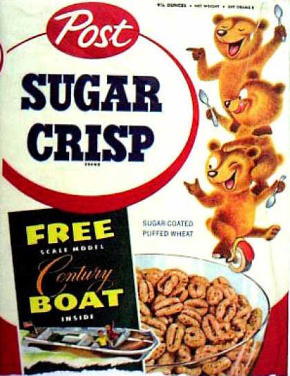 Cereal Boxes - Bears on unicycle