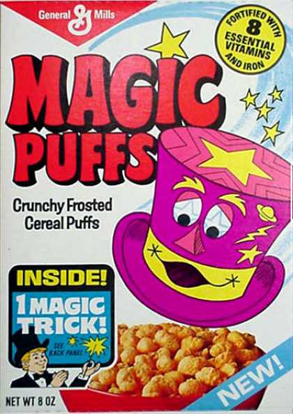 Cereal Boxes - Magic Hat
