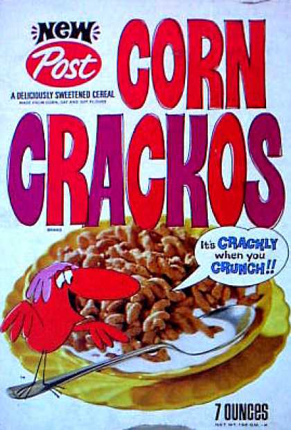Cereal Boxes - Cracko Bird