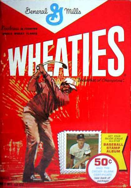 Cereal Boxes - golfer