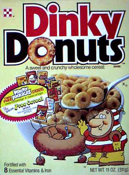 Cereal Boxes - Dinky guy w/ ship