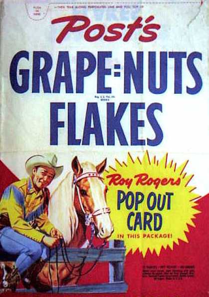 Cereal Boxes - Roy Rogers