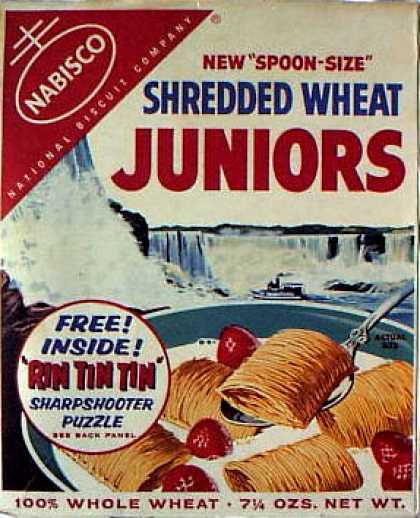 Cereal Boxes - Nabisco Shredded Wheat Juniors