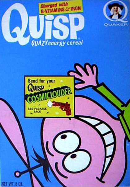 Cereal Boxes - Quisp