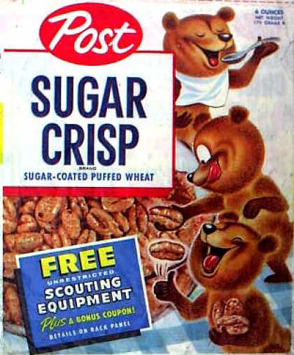 Cereal Boxes - Bears