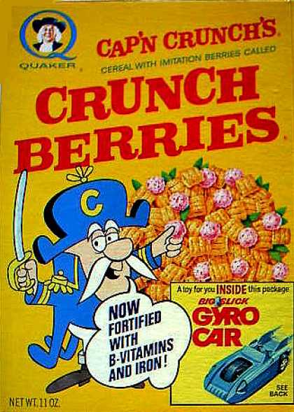 Cereal Boxes - Cap'n w/ tree