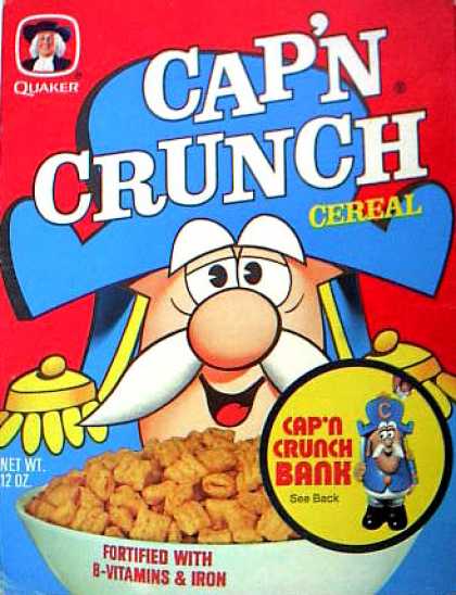Cereal Boxes - Cap'n